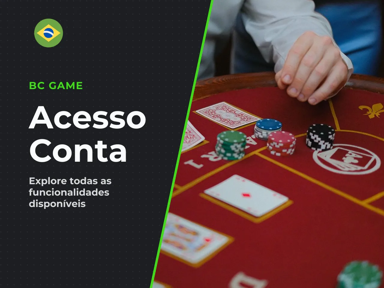 Quais seções estão disponíveis após a entrada. Logo após a autenticação das credenciais, o painel completo da conta é liberado. Veja o que fica acessível: