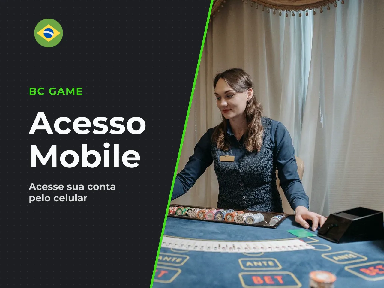 BC Game Entrar no Mobile. O acesso pelo celular segue duas rotas: aplicativo oficial ou navegador mobile. **Aplicativo Android:** 1. Acesse o site oficial do BC Game pelo navegador do celular 2. Local