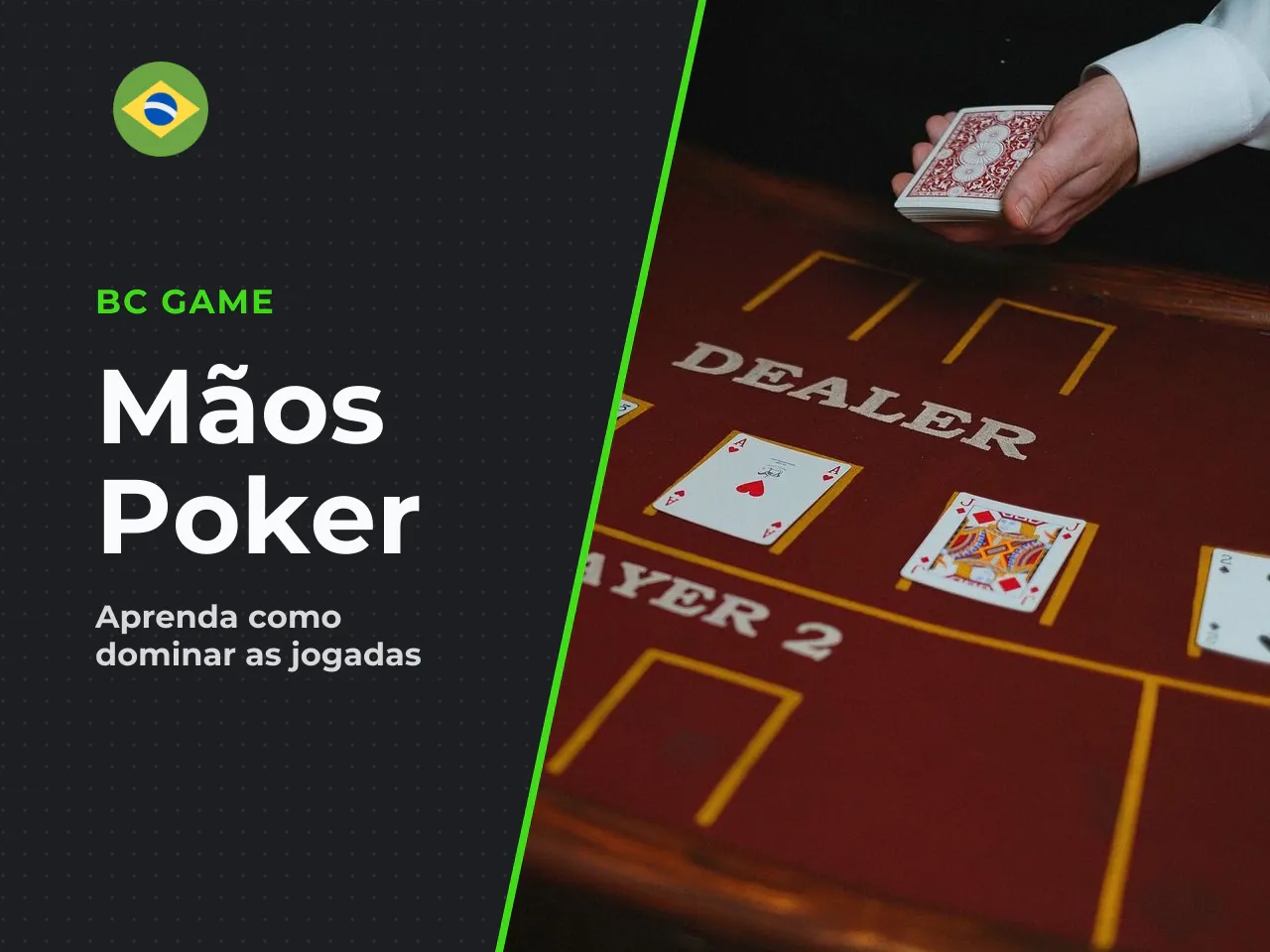 **Exemplo prático de uma mão completa:** 1. **Pré-flop:** Você recebe A♠ K♦ (Ás e Rei). São cartas premium. Você faz um Raise para R$6. 2. **Flop:** A mesa revela K♠ 7♣ 2♥. Você formou um par de Reis 