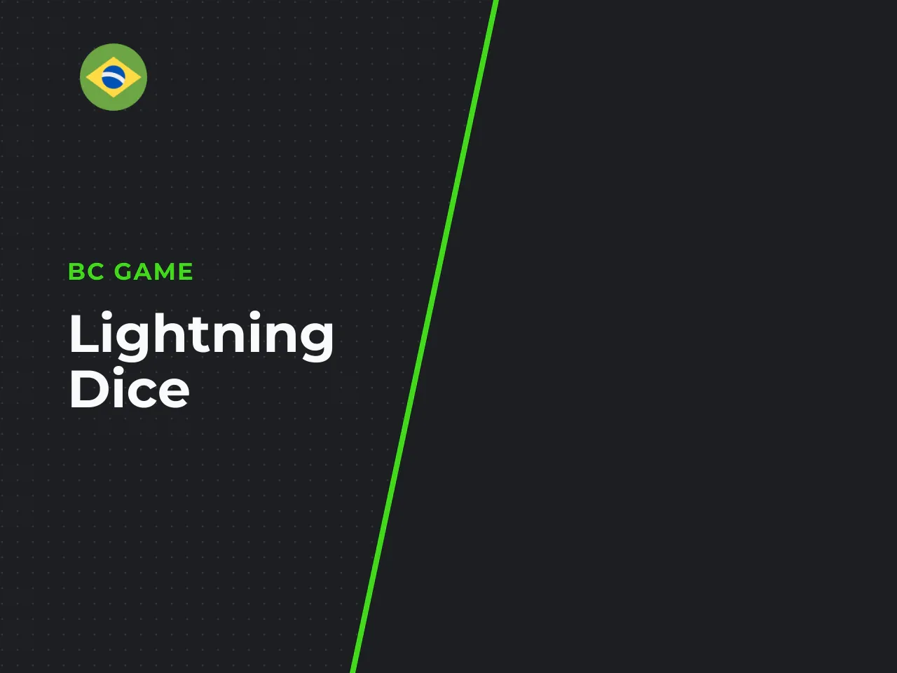 Lightning Dice dados ao vivo com