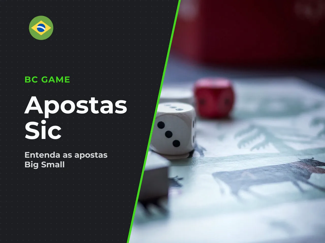 Apostas simples: Big, Small e Total. As modalidades Big, Small e apostas de soma total são os pontos de entrada matemáticos do sic bo. - **Small:** cobre os totais de 4 a 10 e paga 1:1. - **Big:** cob